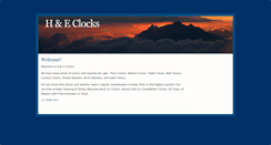 Desktop Screenshot of handeclocks.com